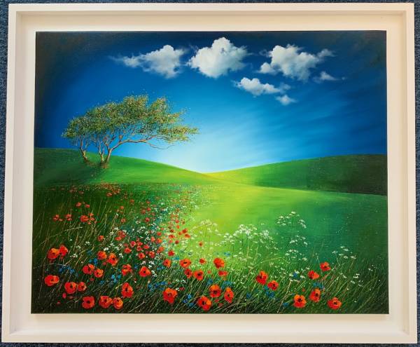 - Oil on Canvas, Painting by Kate Richardson, measuring 100 x 80 cm (H x W) framed at 115 x 95 cm £1750